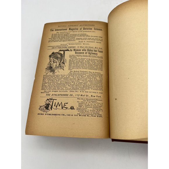 Antique Book Robert Elsmere by Mrs Humphrey Ward Singer Sewing Machines - Picture 12 of 12